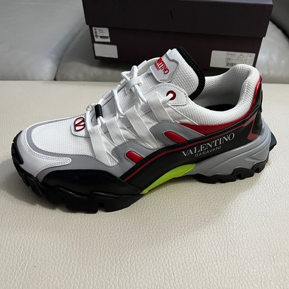 NWB - Valentino Garavani Climber Mesh Men’s Sneaker- Made in Italy - EU 42/US 9 - Picture 4 of 12